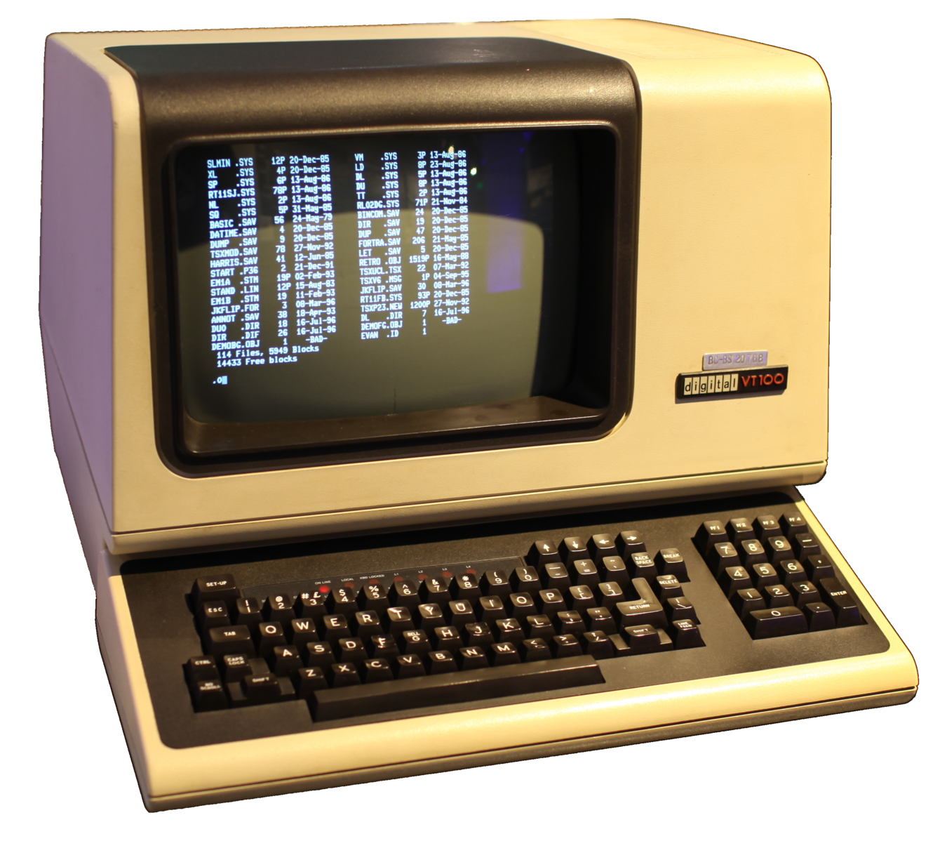 The DEC VT100 Terminal